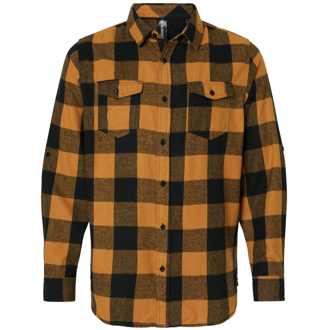 Burnside Men's Yarn-Dyed Flannel Shirt