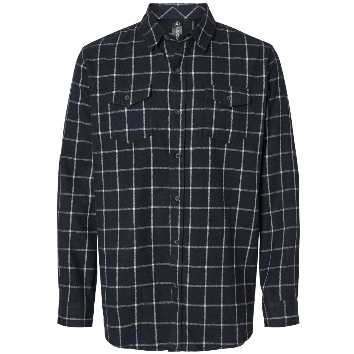 Burnside Men's Yarn-Dyed Flannel Shirt