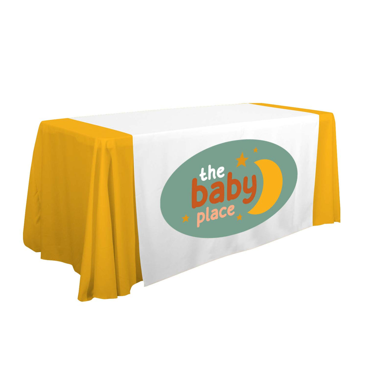 57" LazerLine Table Runner Full-Color Front Only