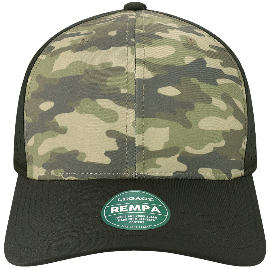 Dark Olive Green Camo/ Black