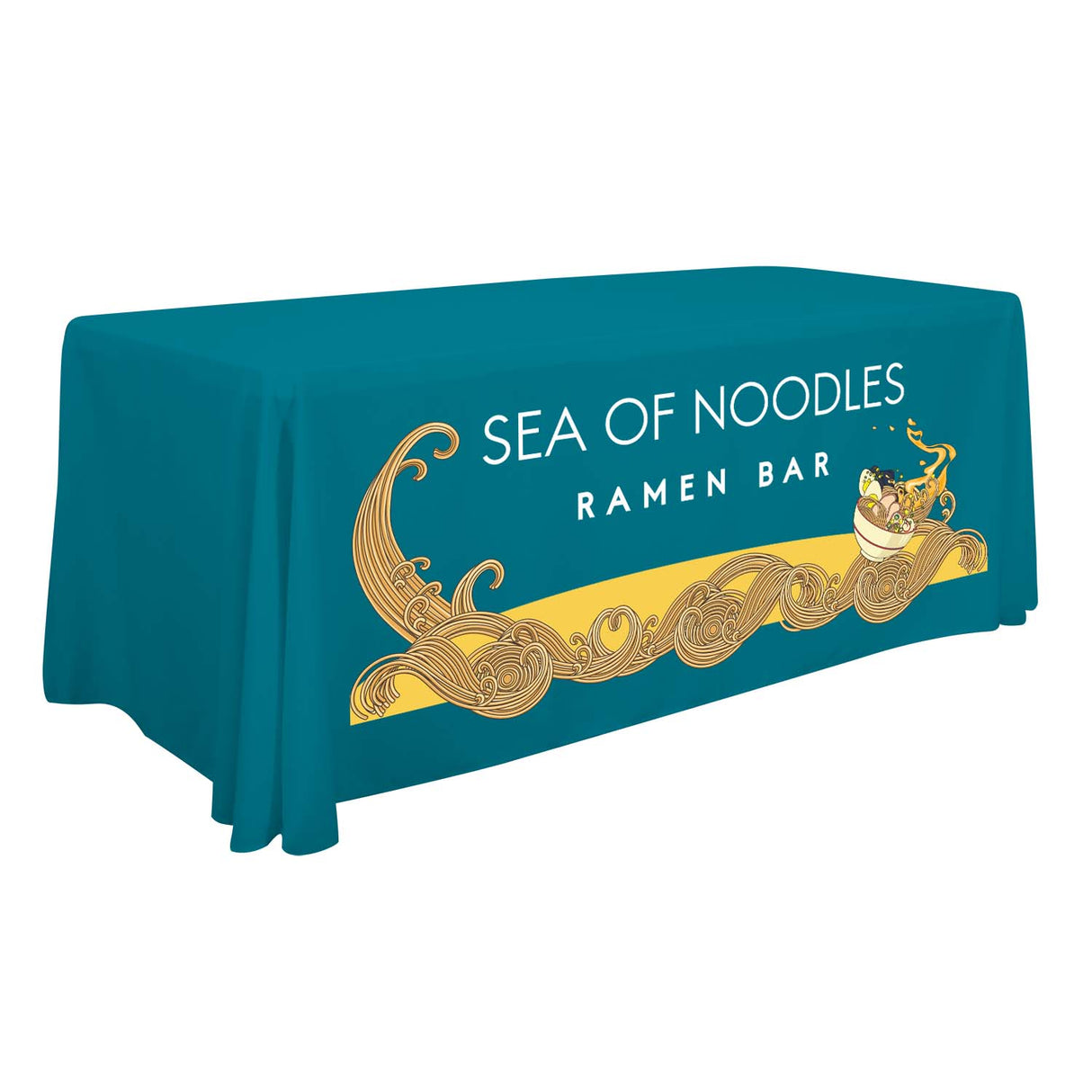 6' Standard Table Throw (Full-Color)