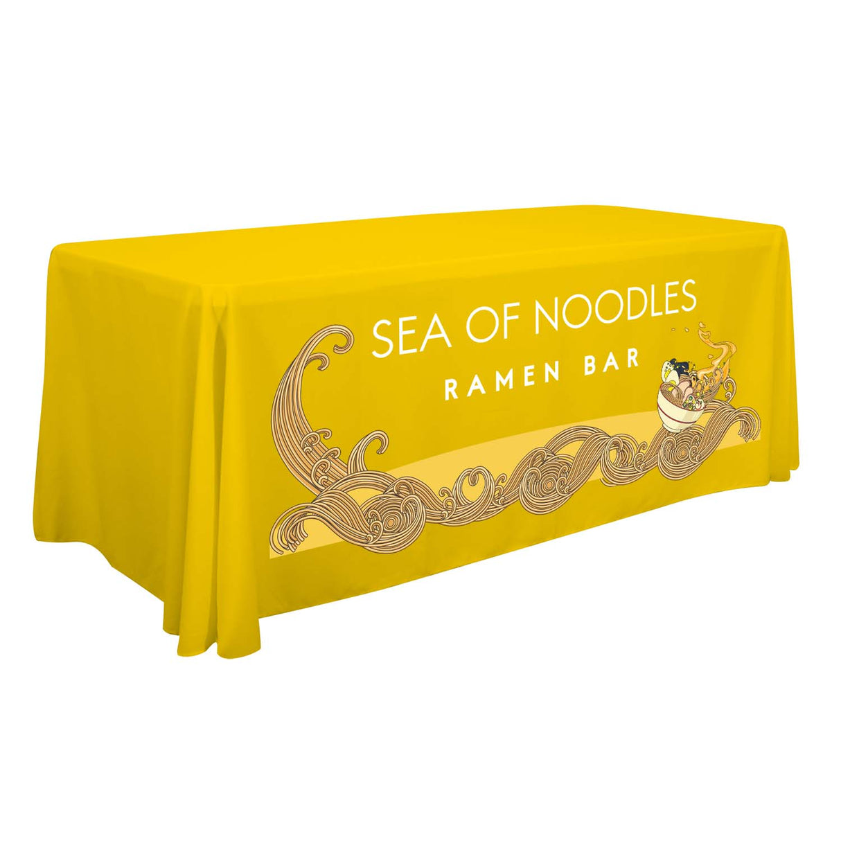 6' Standard Table Throw (Full-Color)