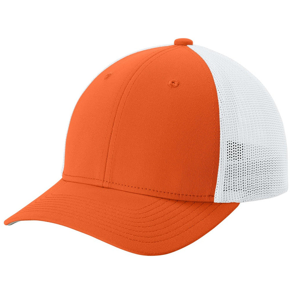 Deep Orange/ White