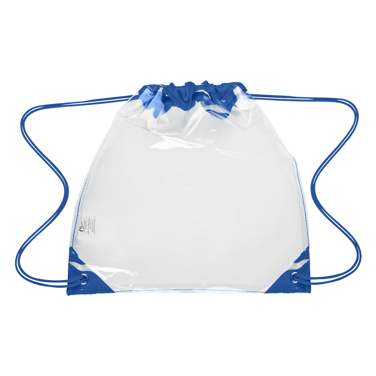 Touchdown Clear EVA Drawstring Backpack