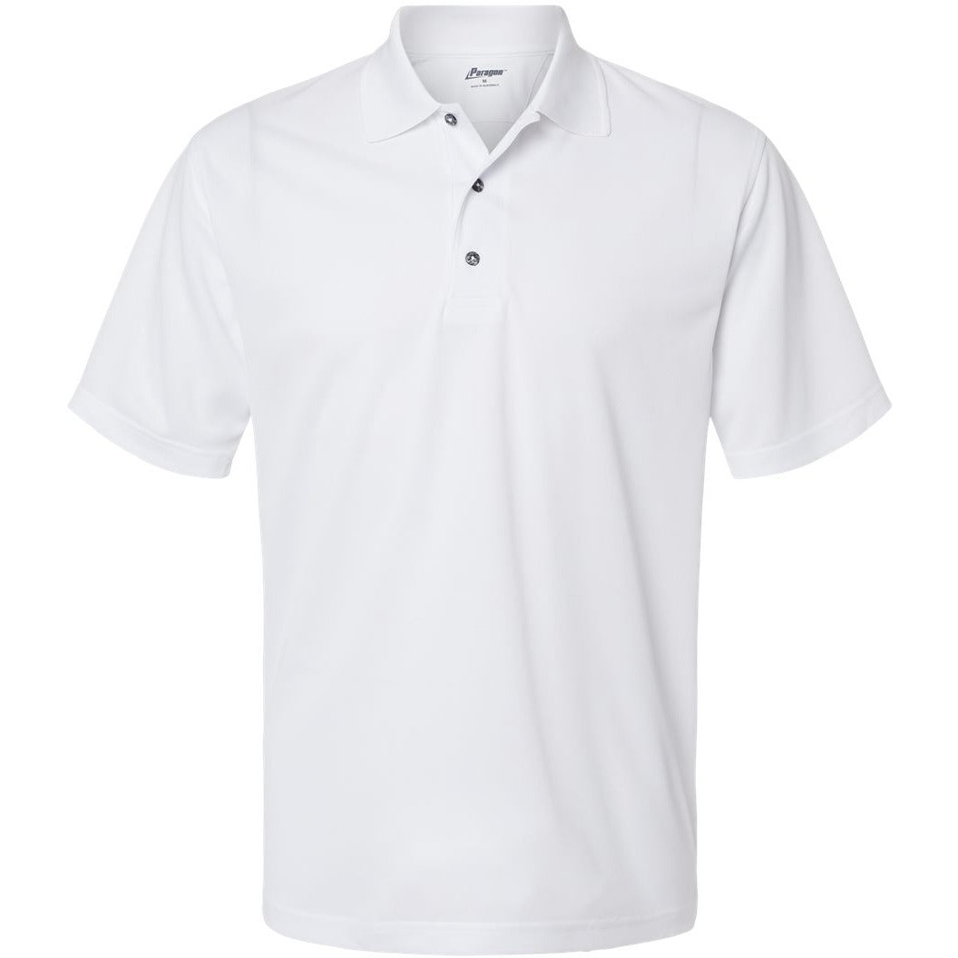 Paragon Men's Saratoga Performance Mini Mesh Polo