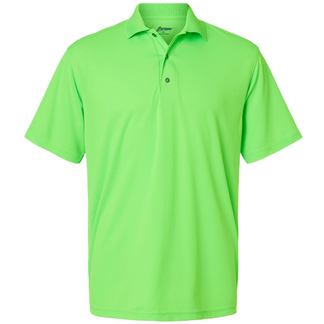 Paragon Men's Saratoga Performance Mini Mesh Polo