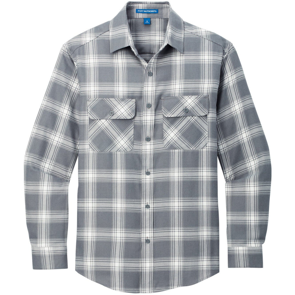 Grey/ Cream Open Plaid