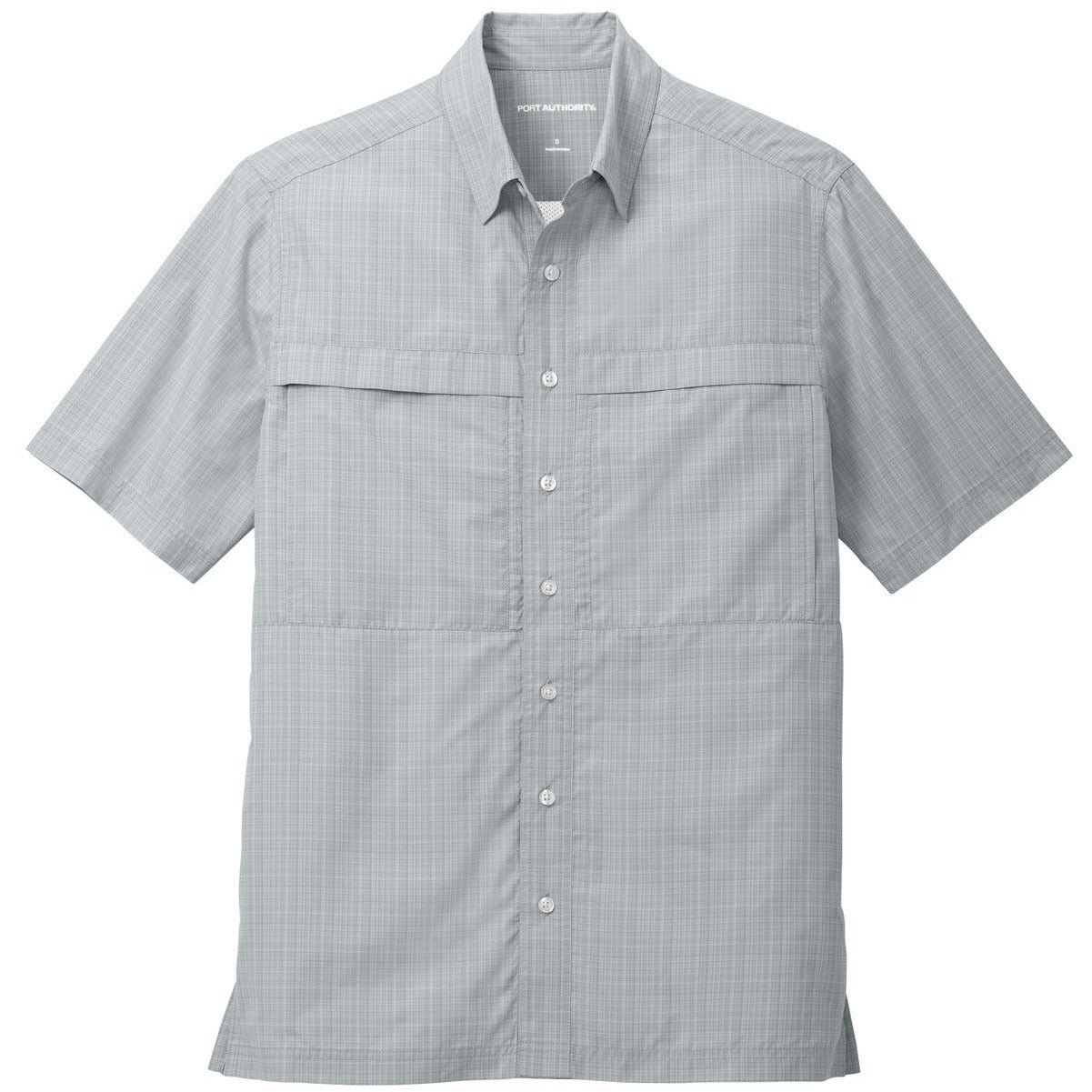 Silver/ Gusty Grey Crosshatch