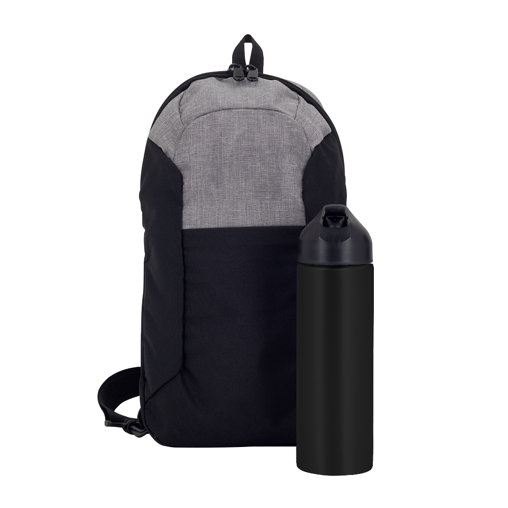 Pac-It Ready Sling Bag & Water Bottle Gift Set