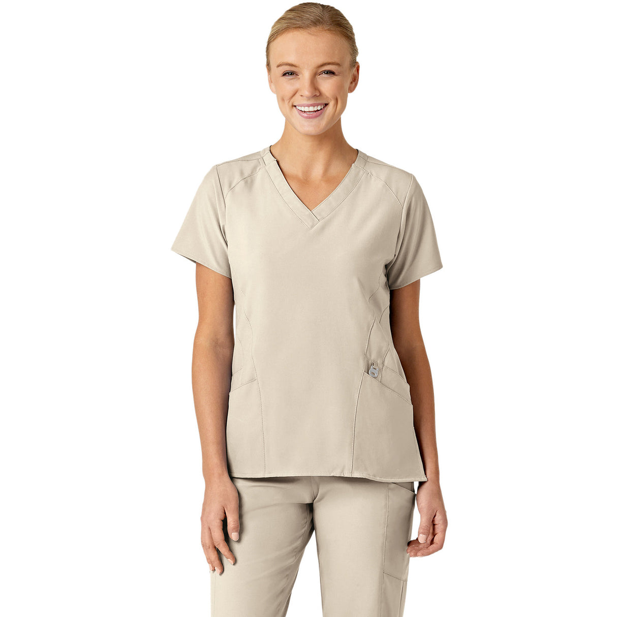 Wink Women's Five-Pocket V-Neck Top