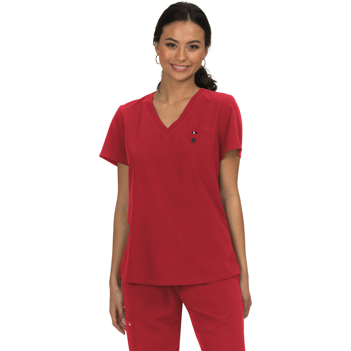KOI Women's One-Pocket Tuck-In Ready to Work Top
