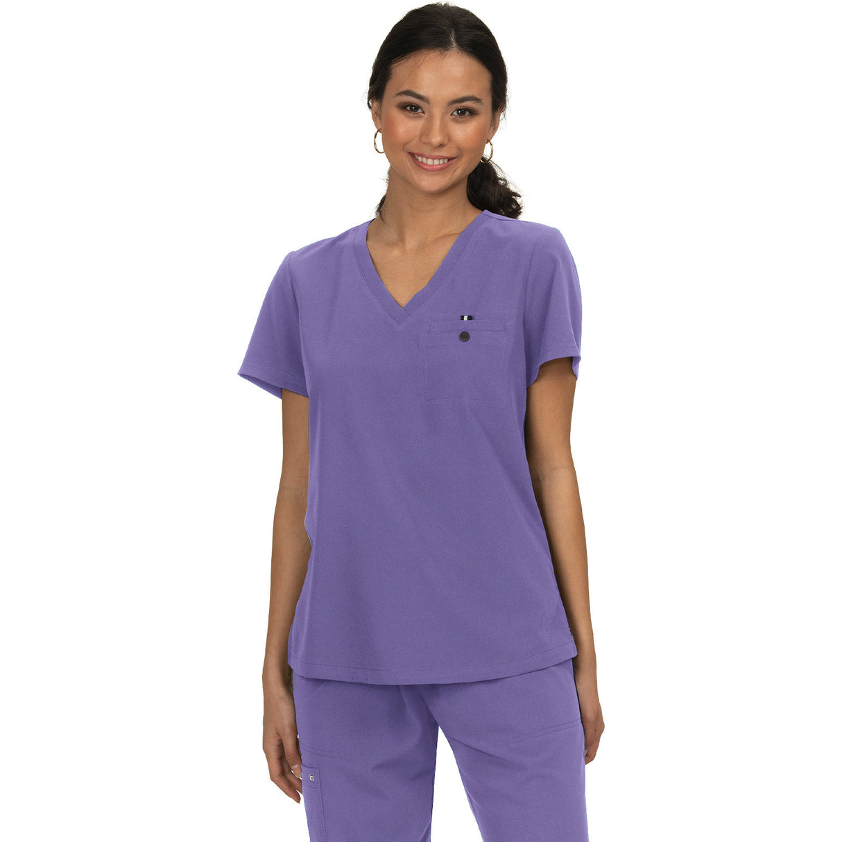 KOI Women's One-Pocket Tuck-In Ready to Work Top