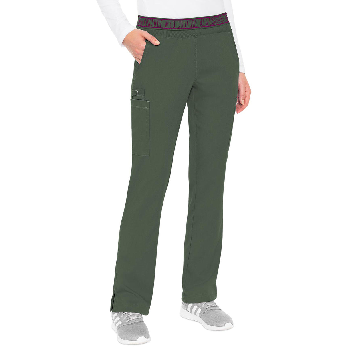 Med Couture Women's 2 Cargo Pocket Pant