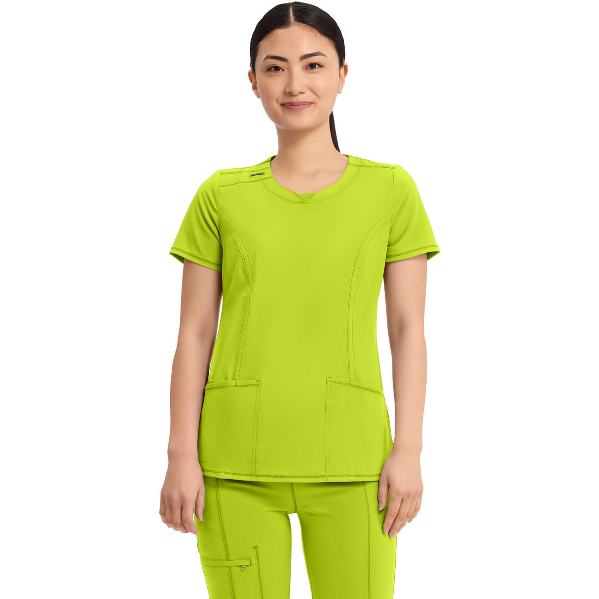 Infinity Women's 3-Pocket Round Neck Top