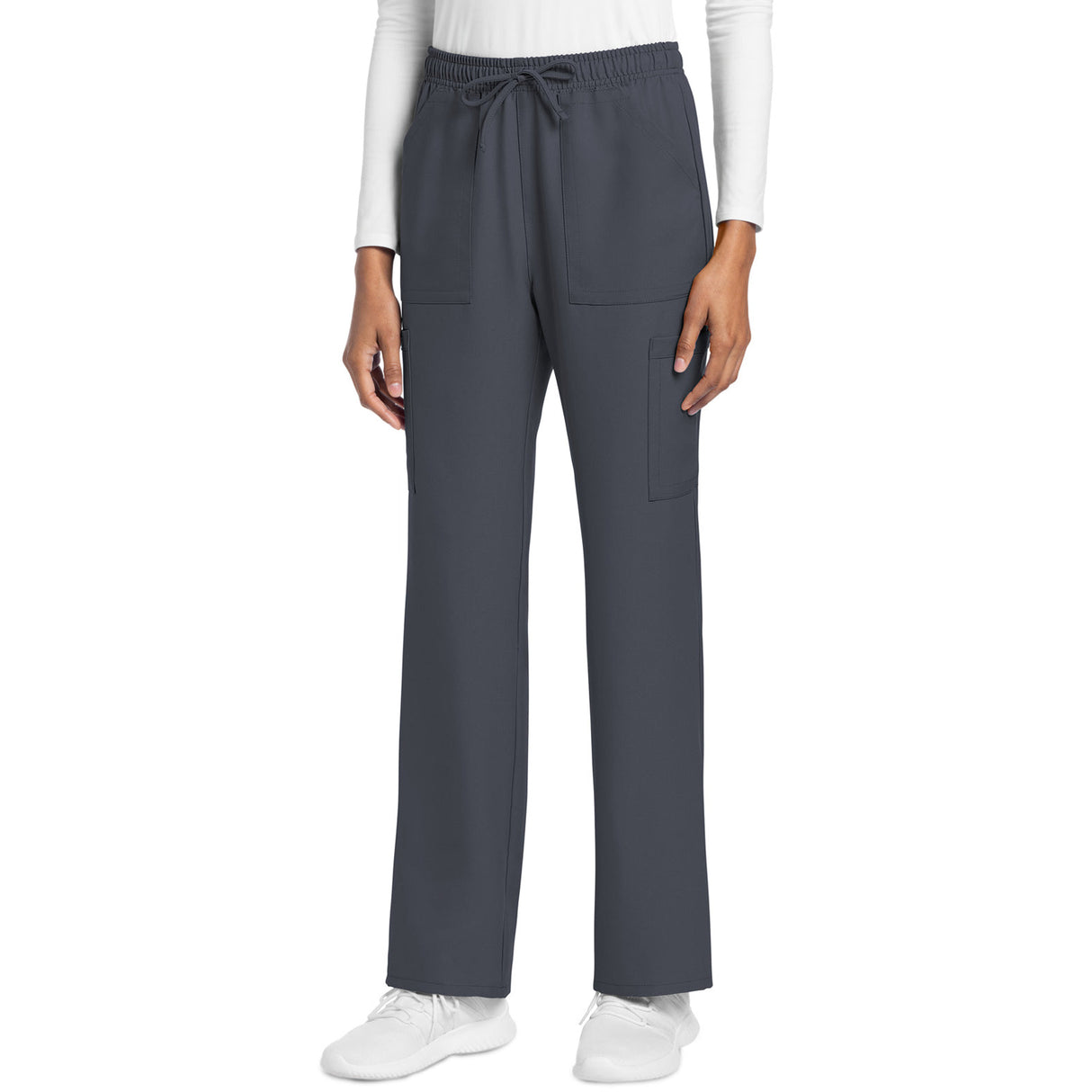 Cherokee Women's 4-Pocket Drawstring Cargo Pant