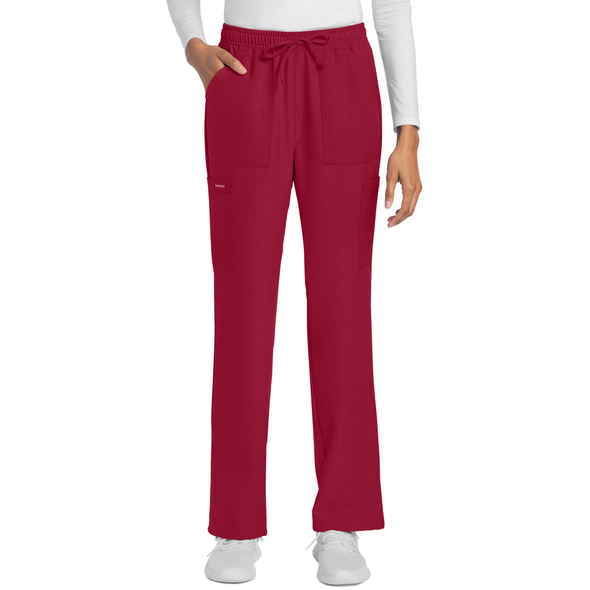 Cherokee Women's 4-Pocket Drawstring Cargo Pant