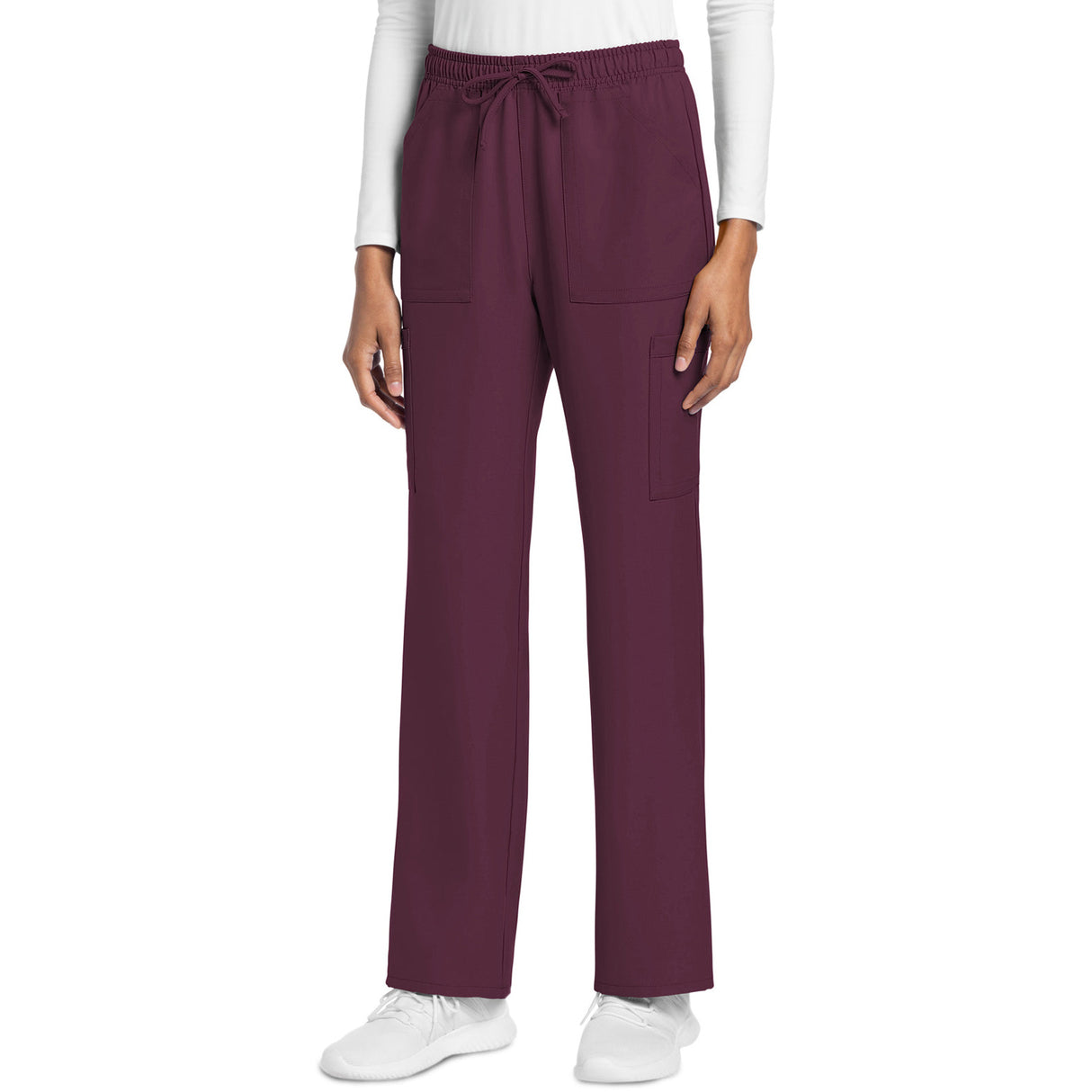 Cherokee Women's 4-Pocket Drawstring Cargo Pant