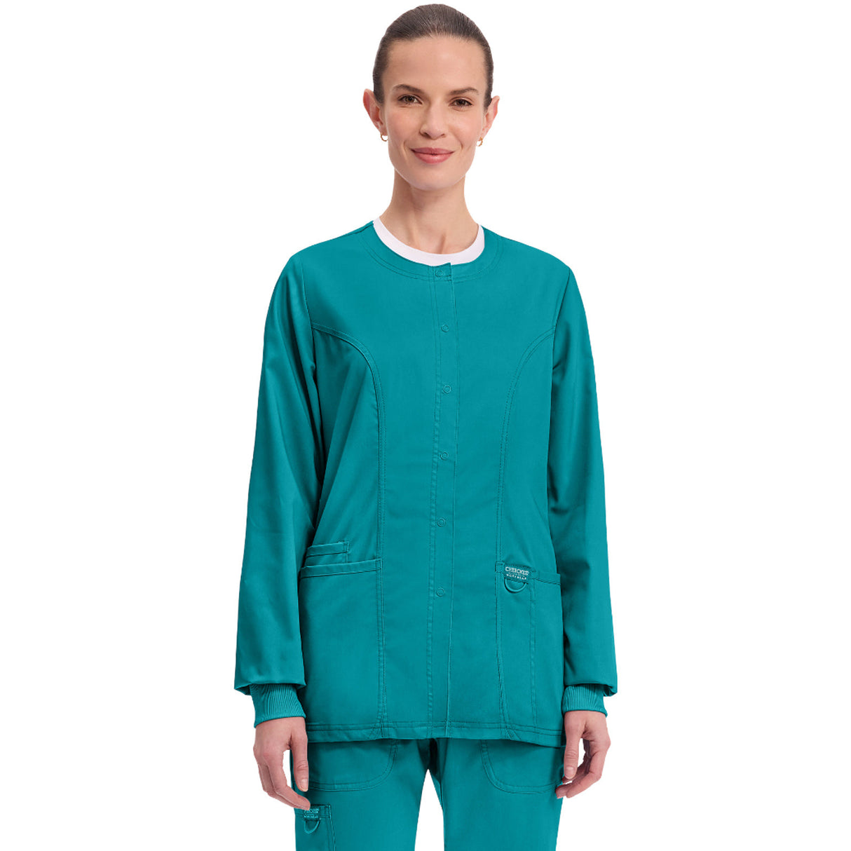 Cherokee Women's 3-Pocket Snap Front Jacket