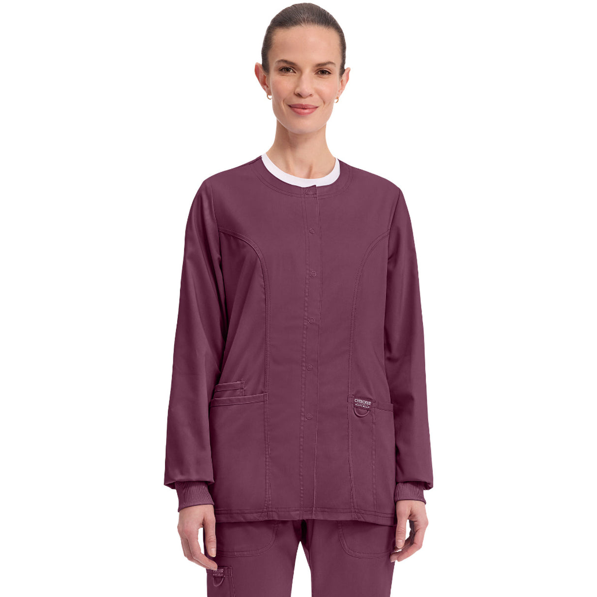 Cherokee Women's 3-Pocket Snap Front Jacket