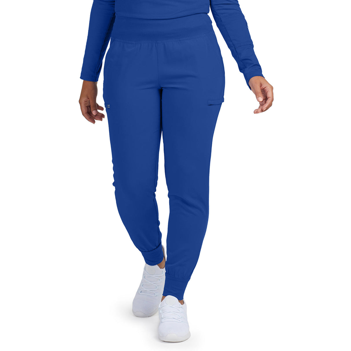 White Cross Women's Six-Pocket High-Rise Knit Elastic Waist Jogger Pant