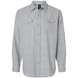 Burnside Men's Yarn-Dyed Flannel Shirt