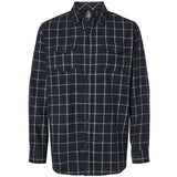 Burnside Men's Yarn-Dyed Flannel Shirt