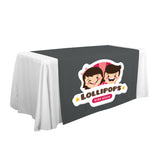57" LazerLine Table Runner Full-Color Front Only