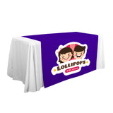 57" LazerLine Table Runner Full-Color Front Only