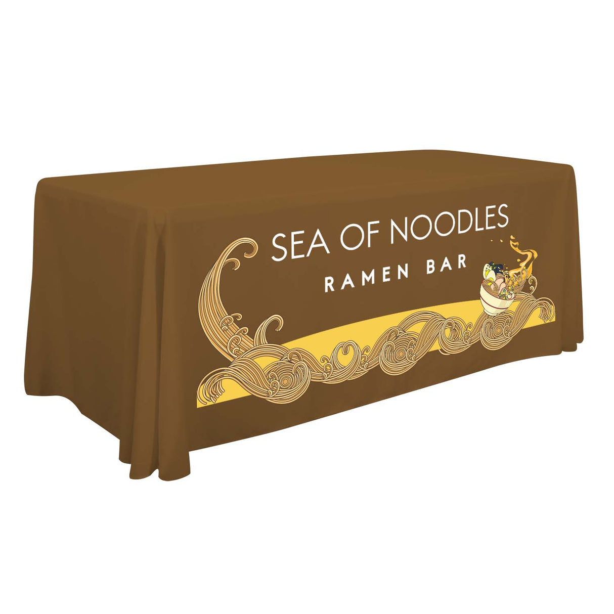 6' Standard Table Throw (Full-Color)