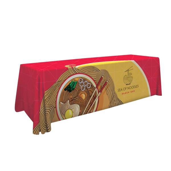 8' Standard Table Throw (Full-Color)
