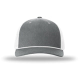 Heather Grey/ White/ White