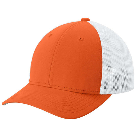 Deep Orange/ White
