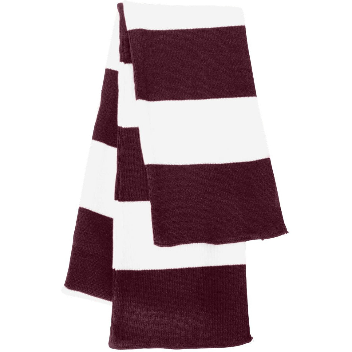 Maroon/ White