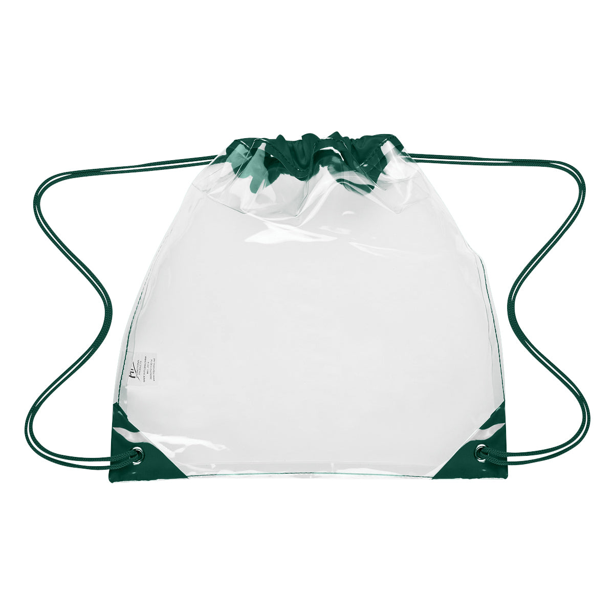 Touchdown Clear EVA Drawstring Backpack