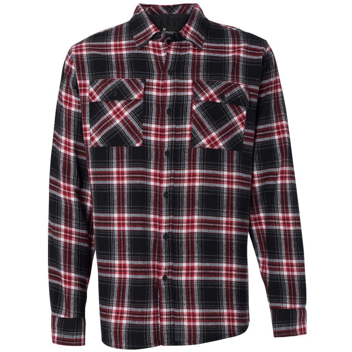 Burnside Men's Yarn-Dyed Flannel Shirt