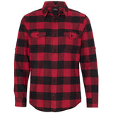 Burnside Men's Yarn-Dyed Flannel Shirt