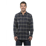 Burnside Men's Yarn-Dyed Flannel Shirt