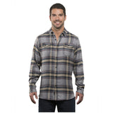 Burnside Men's Yarn-Dyed Flannel Shirt