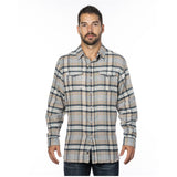 Burnside Men's Yarn-Dyed Flannel Shirt