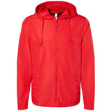 Independent Trading Co. Men's Lightweight Windbreaker Full-Zip Jacket