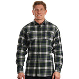 Burnside Men's Yarn-Dyed Flannel Shirt