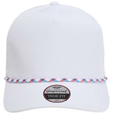 White/ Light Blue-Red