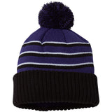 Purple/ Black/ White