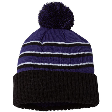 Purple/ Black/ White