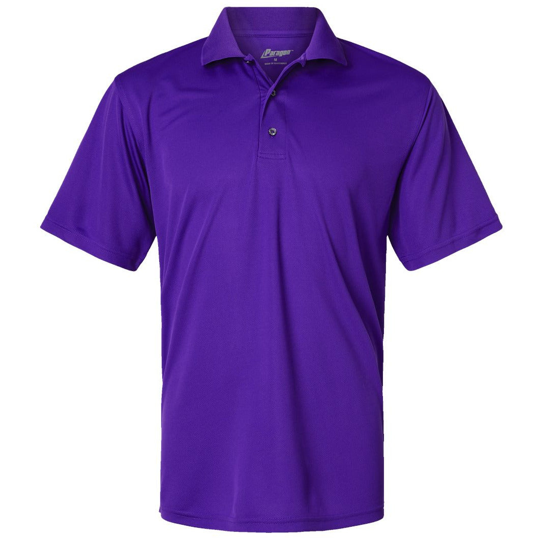 Paragon Men's Saratoga Performance Mini Mesh Polo