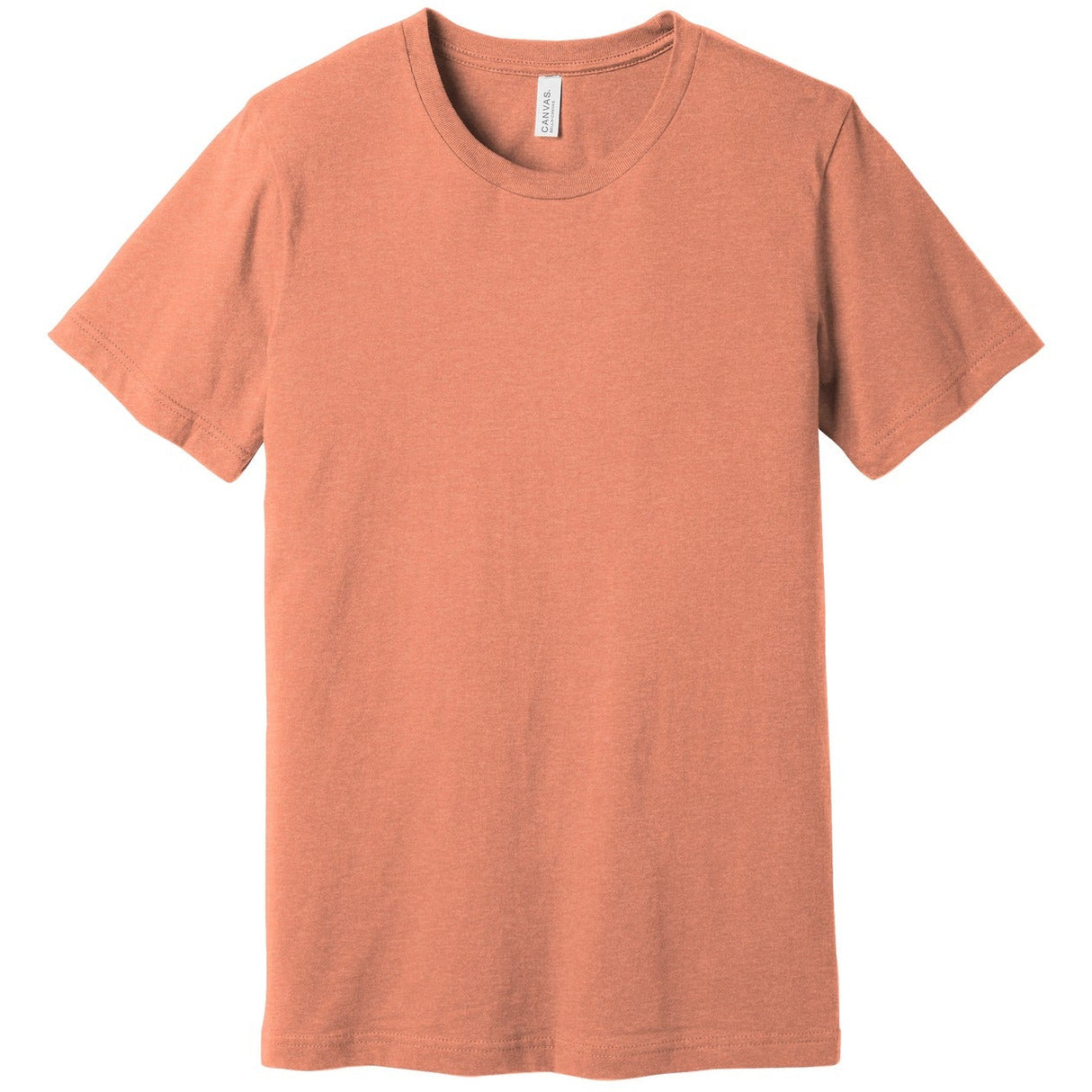 BELLA+CANVAS® Unisex Heather CVC Short Sleeve Tee