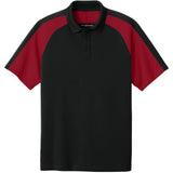 Deep Black/ Rich Red