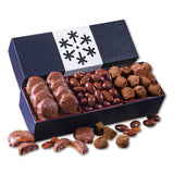 Navy Gift of Distinction with Snowflake Sleeve