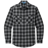 Grey/ Black Buffalo Check