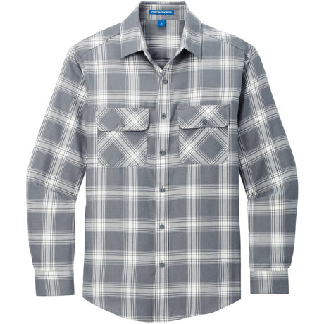 Grey/ Cream Open Plaid